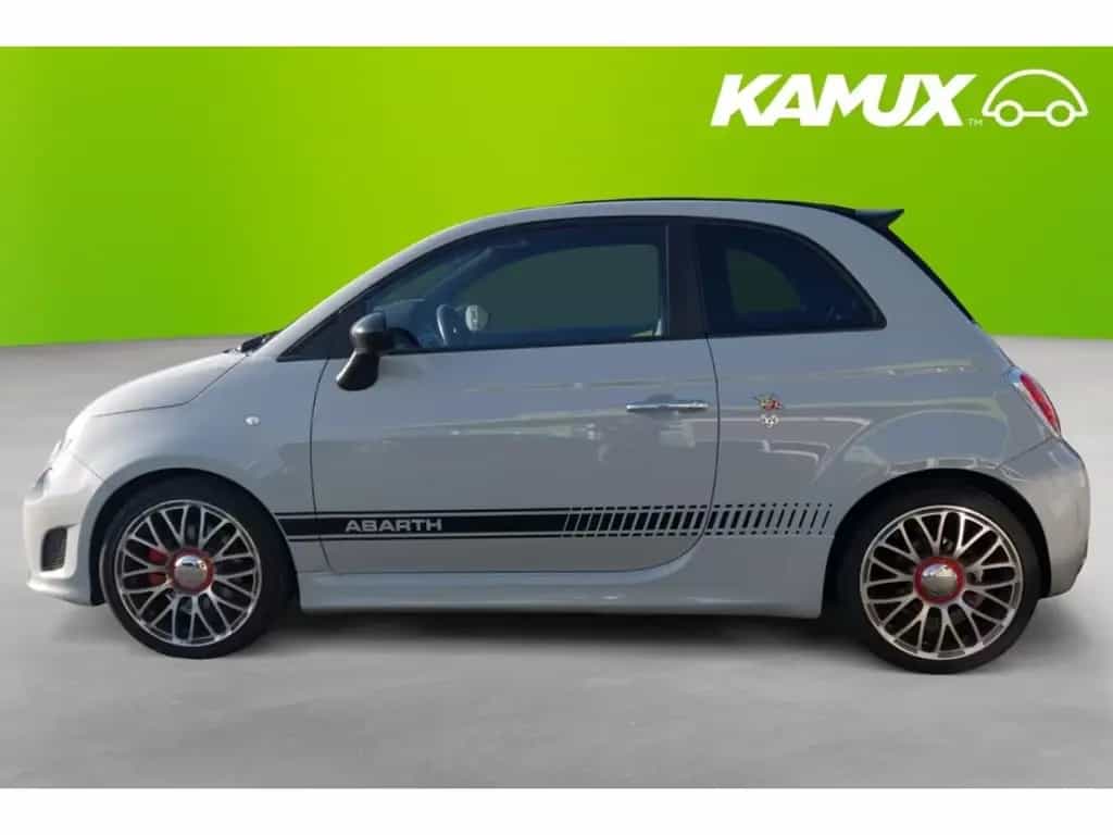 Abarth 595 Turismo 1.4T Cabrio+PDC+SPORTABGASANLAGE+DAB 05/2016-photo-3