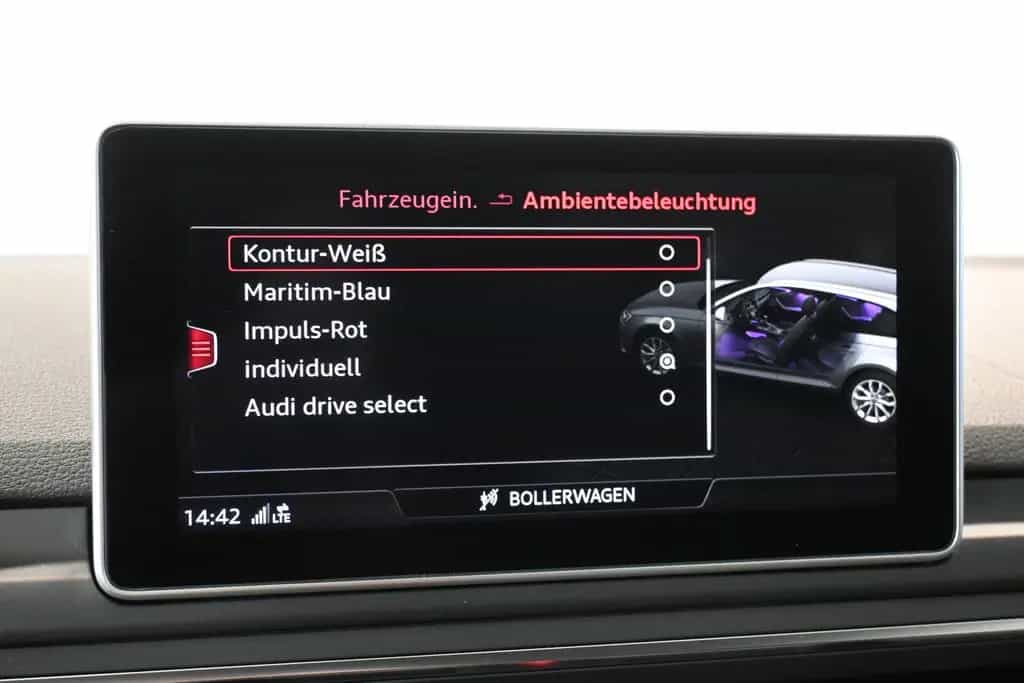 Audi A4 quattro*LED*ST-HEIZ*AHK*VIRTUAL*KEYLESS*B&O 08/2016-photo-28