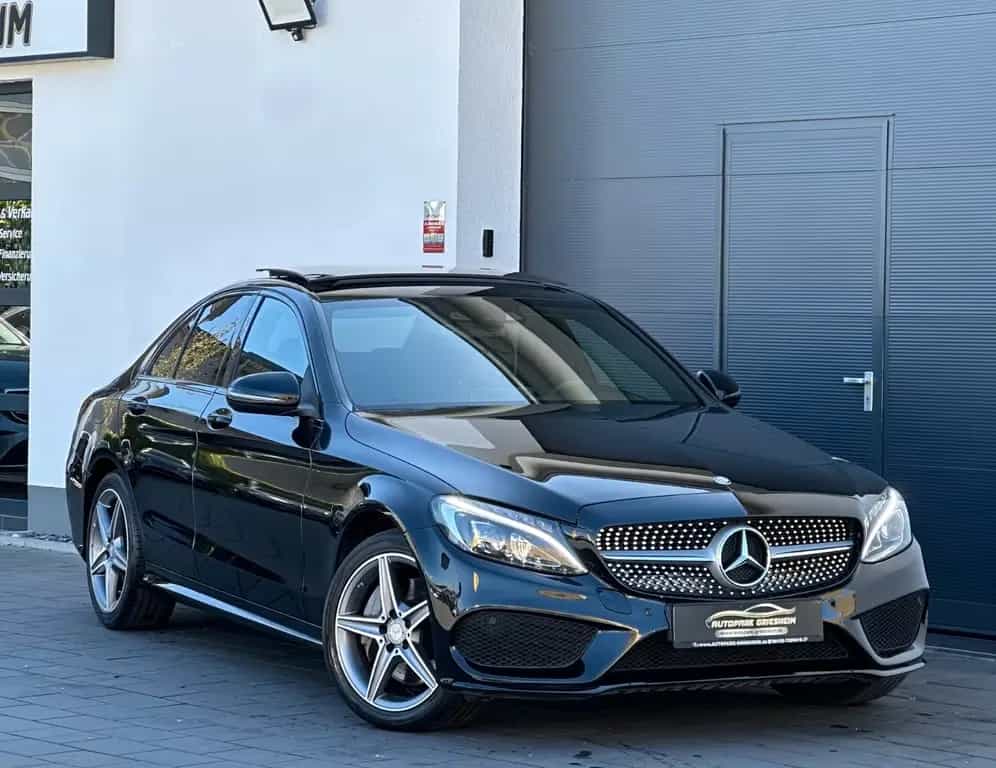 Mercedes-Benz C-Class 400 4M*9G*AMG*BURM*AMBIENT*PANO*NIGHT*KAMERA* 04/2018-photo-1