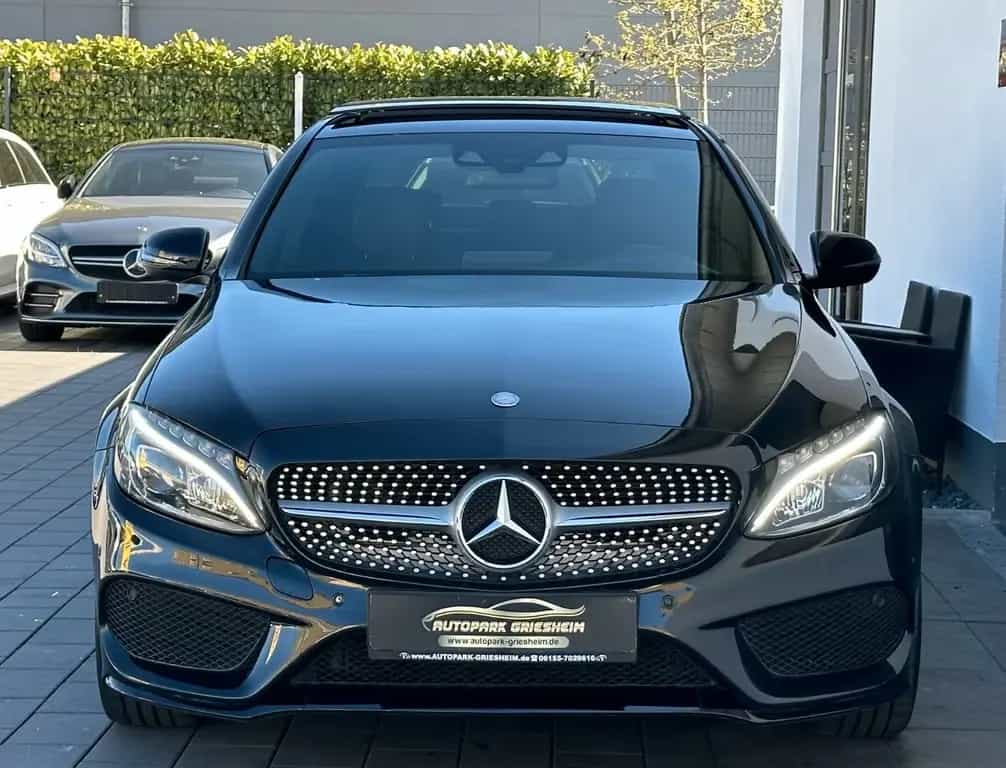 Mercedes-Benz C-Class 400 4M*9G*AMG*BURM*AMBIENT*PANO*NIGHT*KAMERA* 04/2018-photo-2