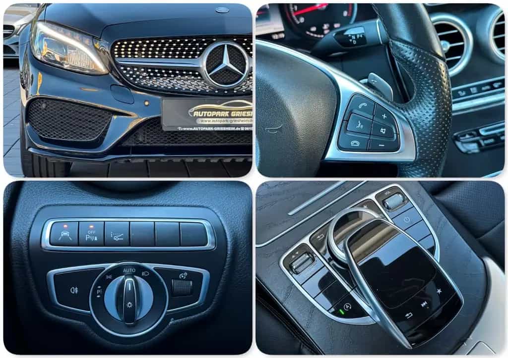 Mercedes-Benz C-Class 400 4M*9G*AMG*BURM*AMBIENT*PANO*NIGHT*KAMERA* 04/2018-photo-7