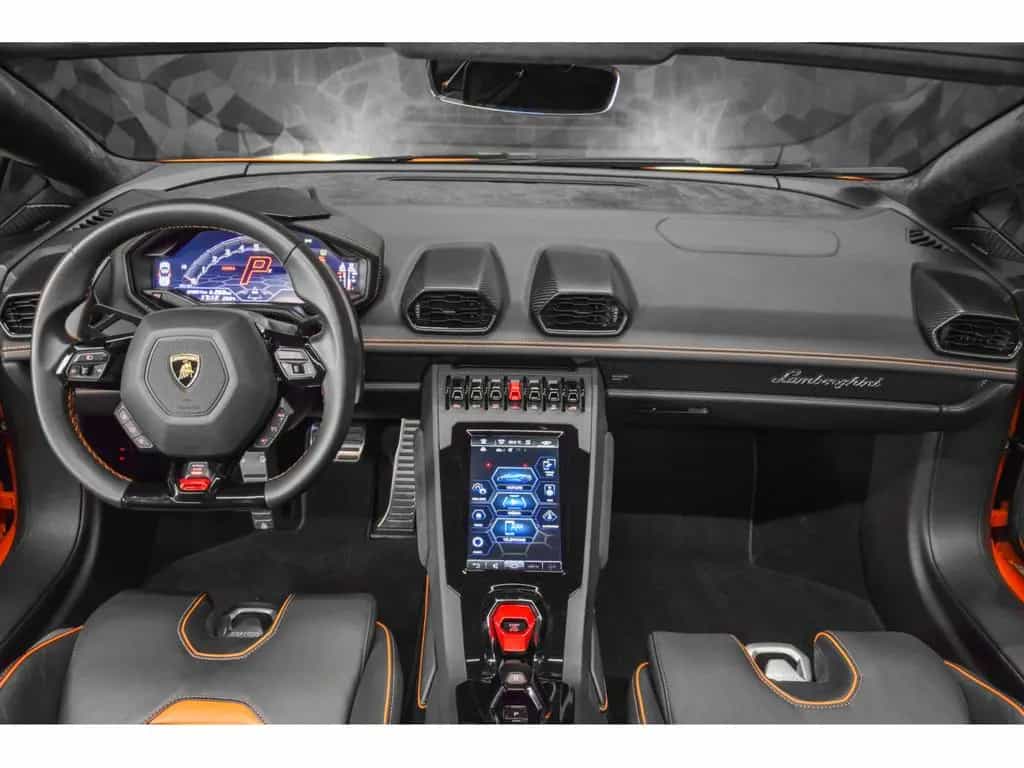 Lamborghini Huracán EVO Spyder LP 640-4 V10 - ARANCIO BOREAL 08/2024-photo-10