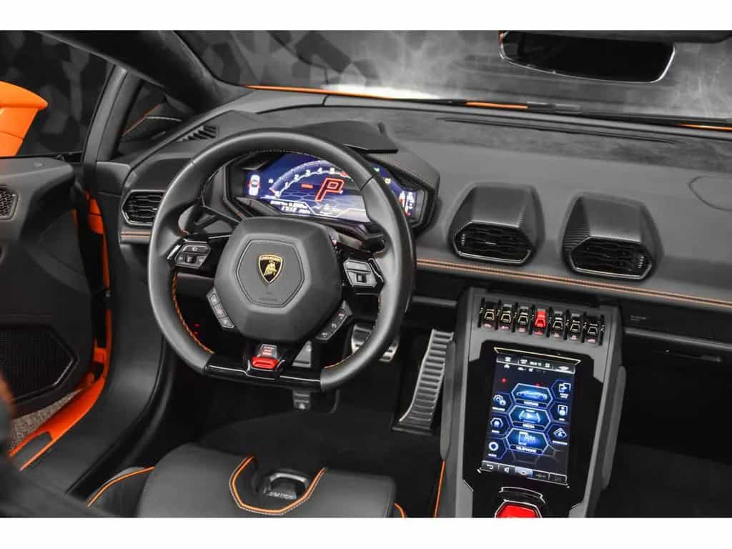 Lamborghini Huracán EVO Spyder LP 640-4 V10 - ARANCIO BOREAL 08/2024-photo-15