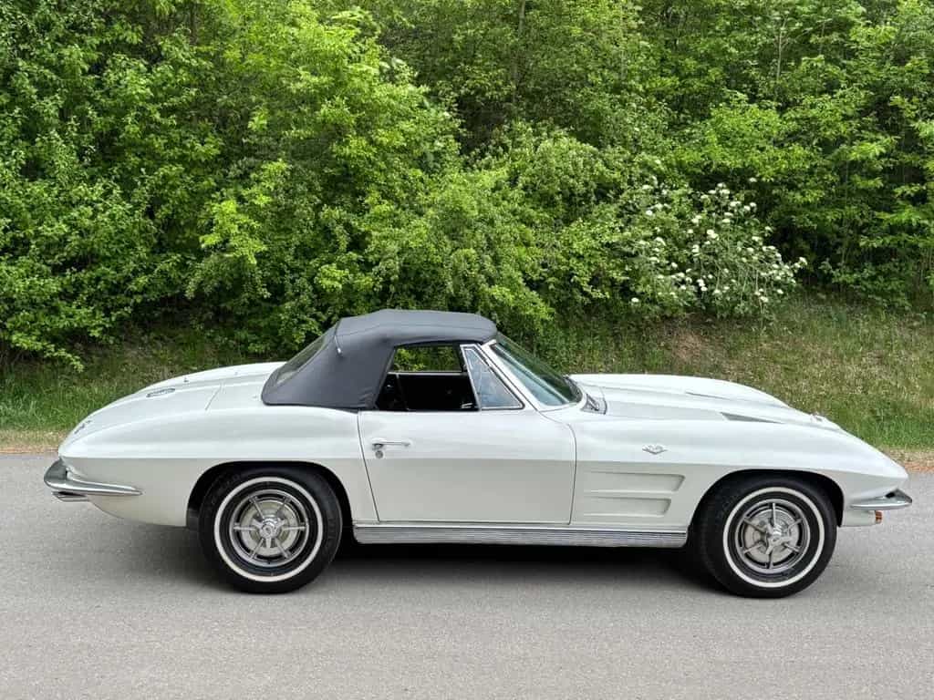 Corvette C2 Cabrio,18tmls!2.Hd!,unrest.Orig.-Zust,Antwerp 06/1963-photo-1