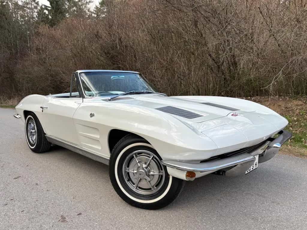 Corvette C2 Cabrio,18tmls!2.Hd!,unrest.Orig.-Zust,Antwerp 06/1963-photo-4