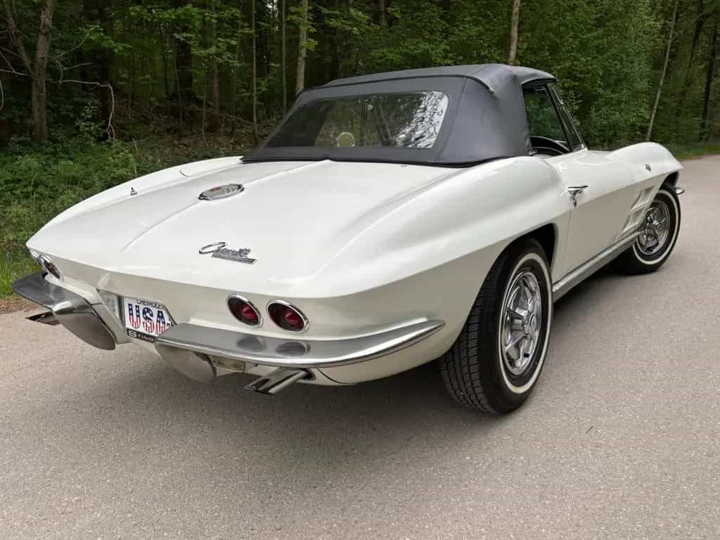 Corvette C2 Cabrio,18tmls!2.Hd!,unrest.Orig.-Zust,Antwerp 06/1963-photo-5