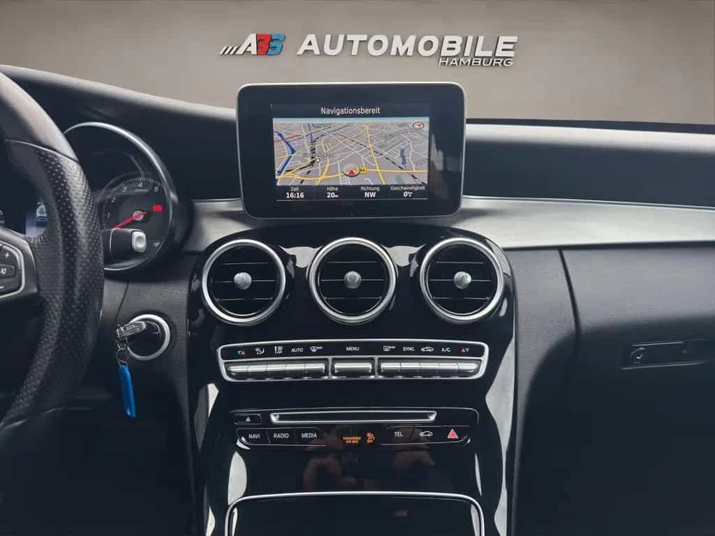 Mercedes-Benz C-Class 180 9G-TR AVANTG NAVI/ LEDER/ ILS2/ PDC/ ALU 05/2017-photo-12