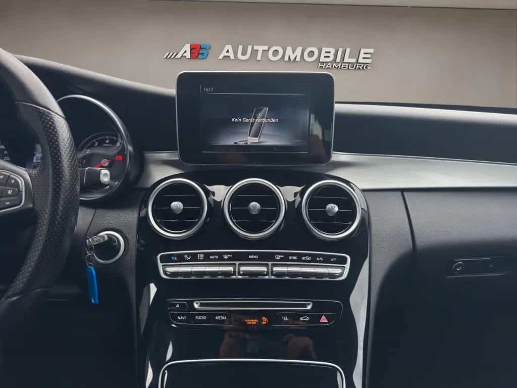 Mercedes-Benz C-Class 180 9G-TR AVANTG NAVI/ LEDER/ ILS2/ PDC/ ALU 05/2017-photo-13