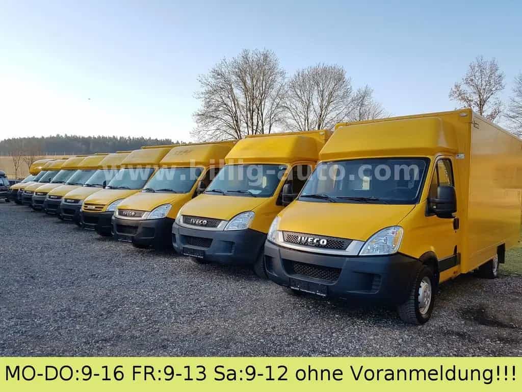 Iveco Daily * EURO5 * AUTOMATIK Koffer Integralkoffer 11/2012-photo-10