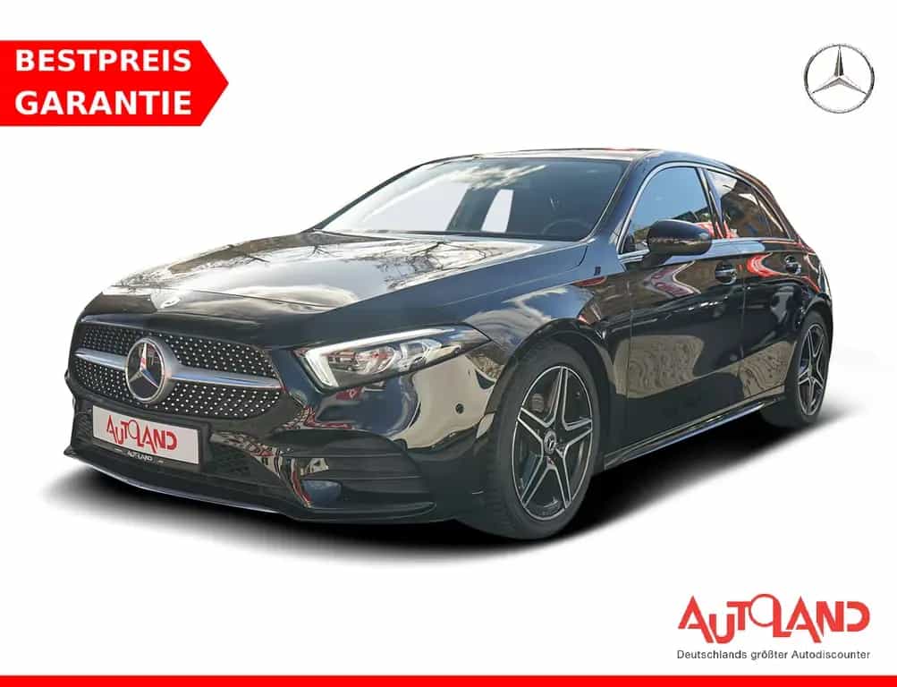 Mercedes-Benz A-Class AMG Line LED Navi Sitzheizung Teilleder PDC 01/2019-photo-0