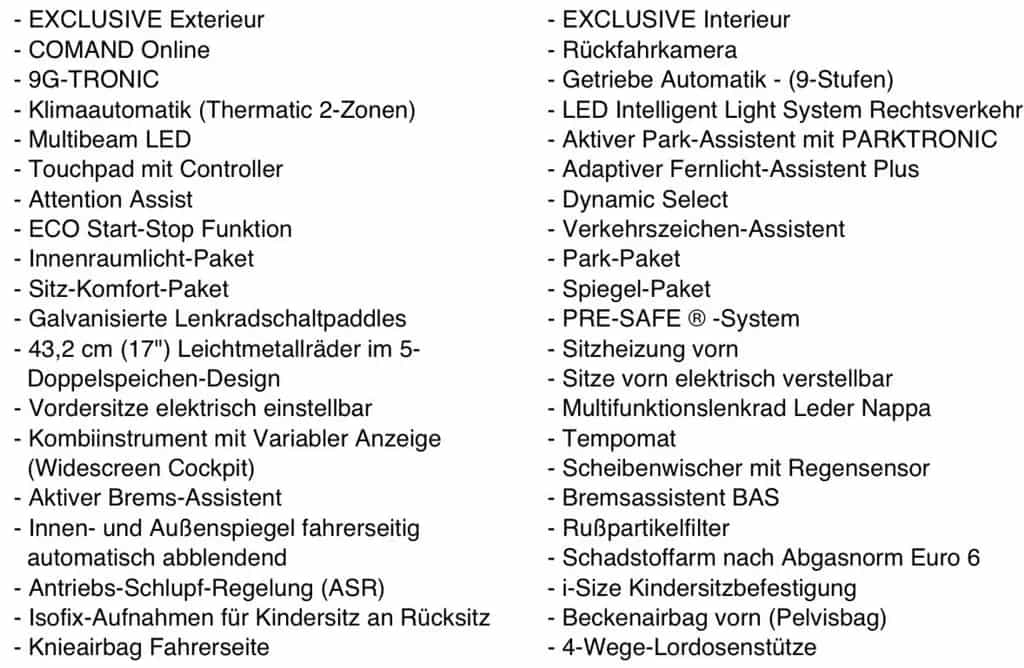 Mercedes-Benz EXCLUSIVE - WIDESCREEN - TÜV NEU 04/2018-photo-8