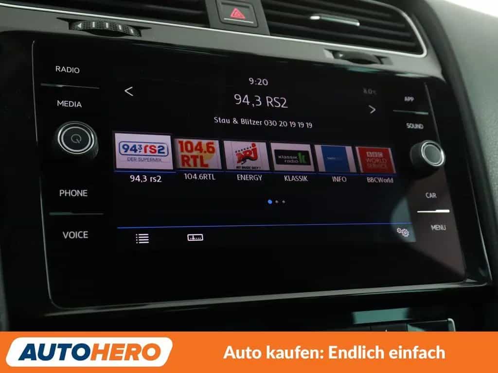 Volkswagen Golf VII 1.4 TSI Sound*ACC*PDC*SHZ* 04/2018-photo-19