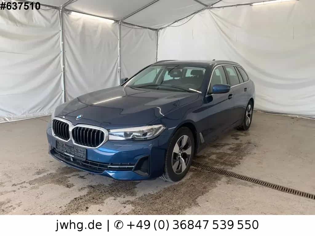 BMW 5 Series 520d T xDrive LEDER/COCKP-PRO/ACC/PANO/H&K 04/2021-photo-0