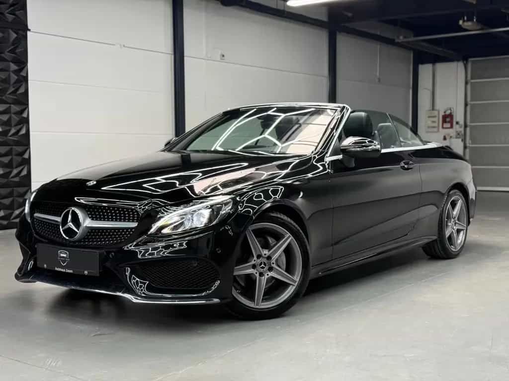 Mercedes-Benz C-Class 180 AMG Line MB SCHECK*AIRSCARF*SZH*NAVI*PDC 03/2018-photo-0