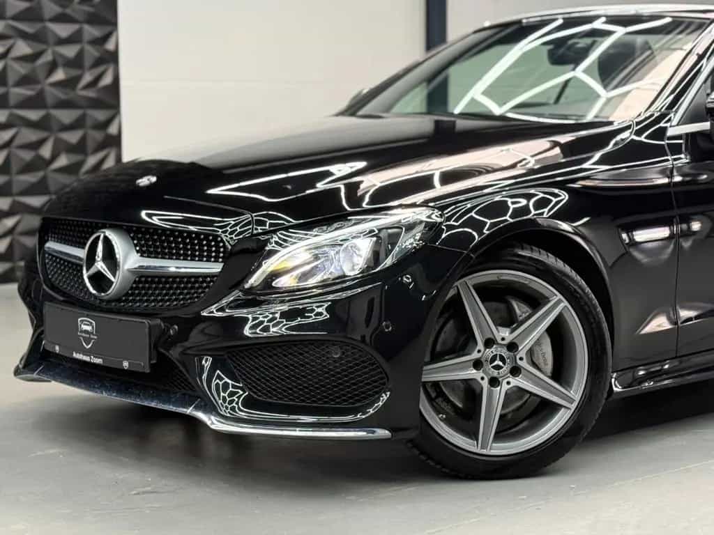 Mercedes-Benz C-Class 180 AMG Line MB SCHECK*AIRSCARF*SZH*NAVI*PDC 03/2018-photo-2
