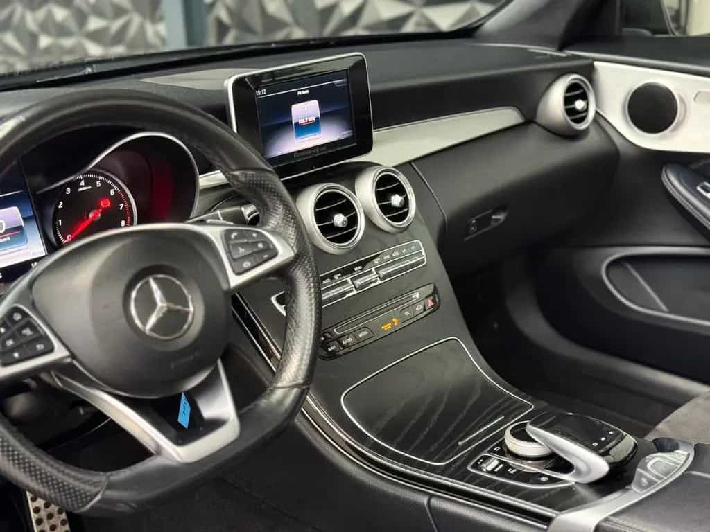 Mercedes-Benz C-Class 180 AMG Line MB SCHECK*AIRSCARF*SZH*NAVI*PDC 03/2018-photo-27