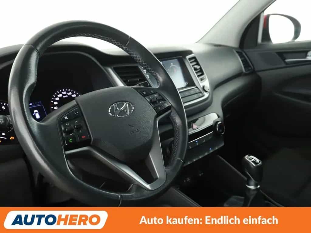 Hyundai TUCSON 1.6 Classic blue 2WD *NAVI*CAM*SHZ*ALU* 09/2017-photo-10