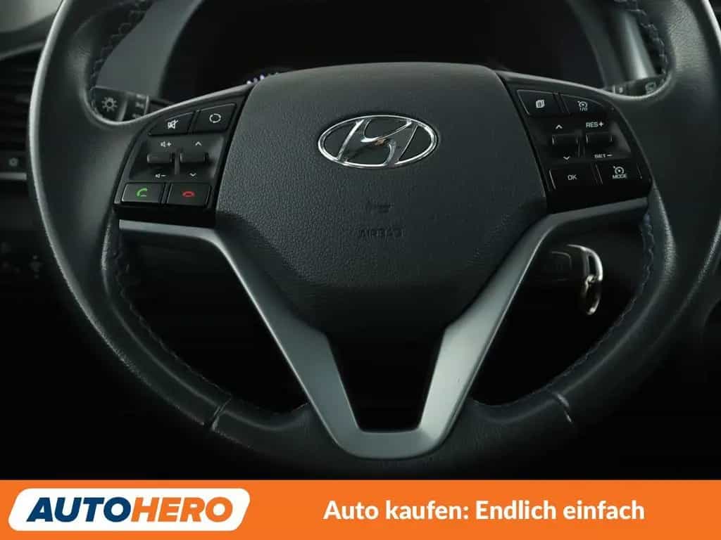 Hyundai TUCSON 1.6 Classic blue 2WD *NAVI*CAM*SHZ*ALU* 09/2017-photo-18