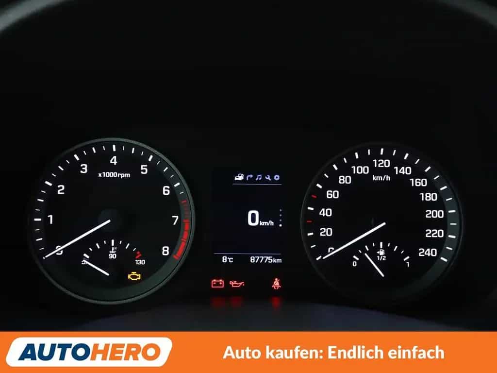 Hyundai TUCSON 1.6 Classic blue 2WD *NAVI*CAM*SHZ*ALU* 09/2017-photo-19