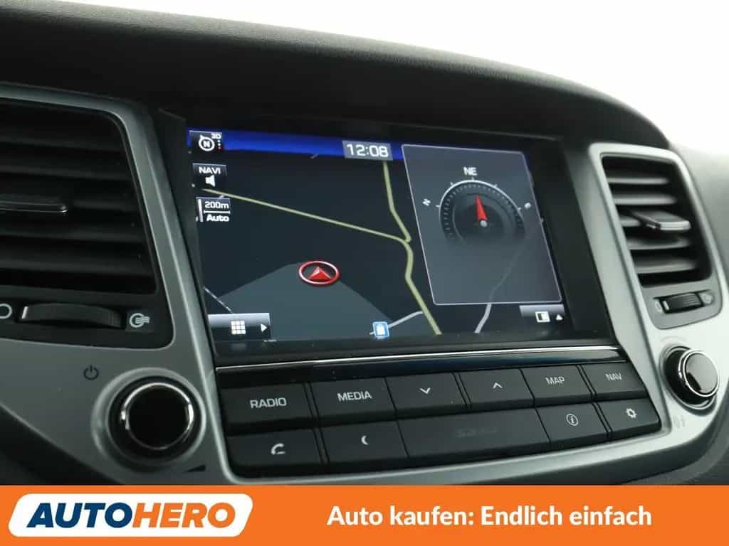 Hyundai TUCSON 1.6 Classic blue 2WD *NAVI*CAM*SHZ*ALU* 09/2017-photo-20