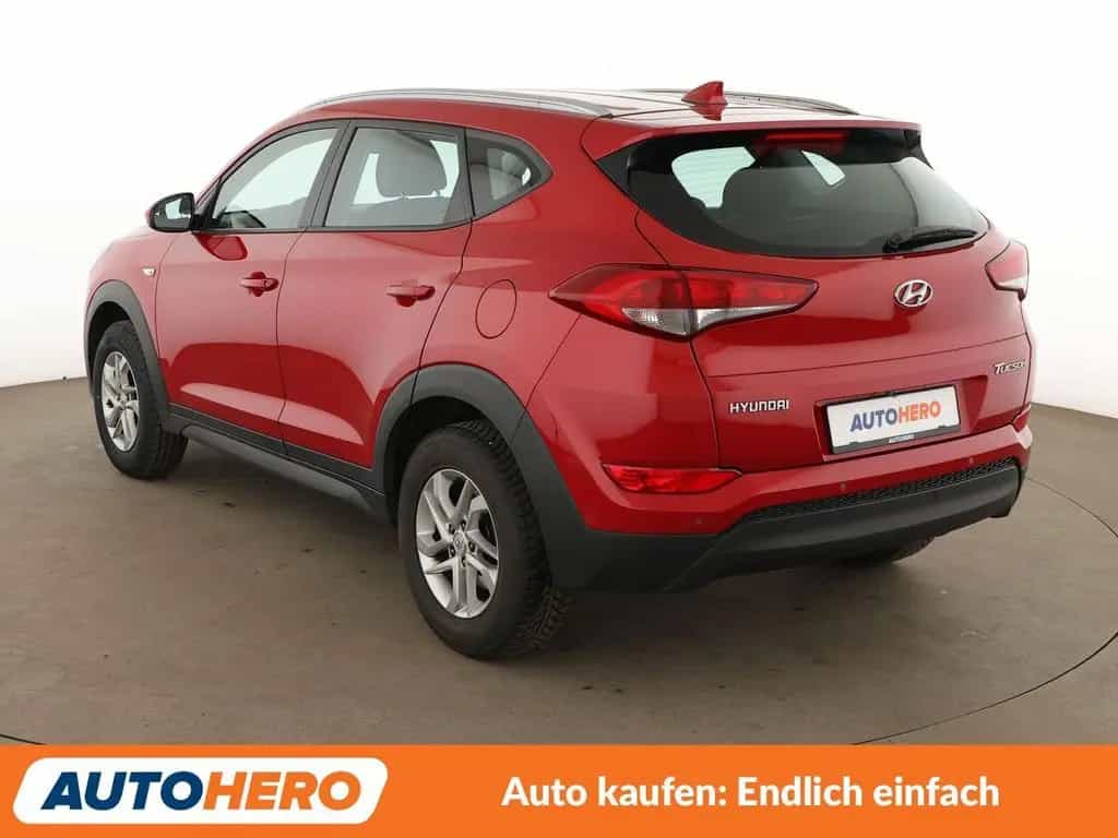 Hyundai TUCSON 1.6 Classic blue 2WD *NAVI*CAM*SHZ*ALU* 09/2017-photo-3