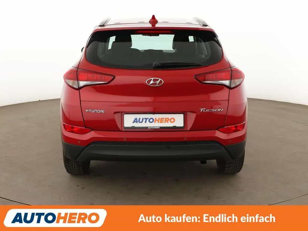 Hyundai TUCSON 1.6 Classic blue 2WD *NAVI*CAM*SHZ*ALU* 09/2017-photo-4