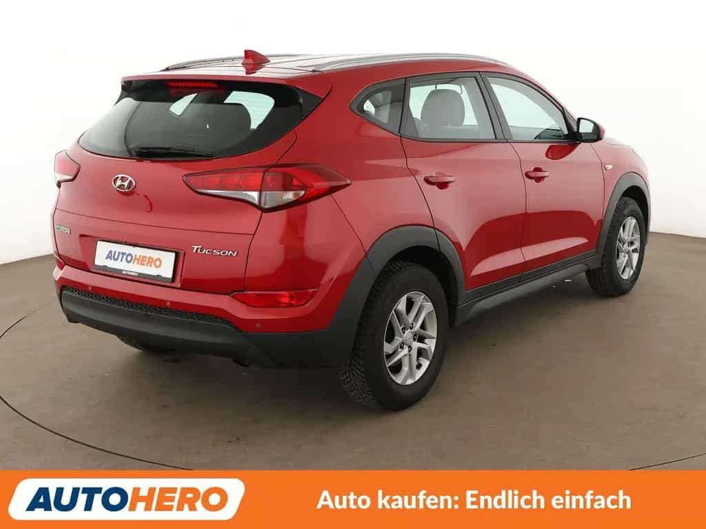 Hyundai TUCSON 1.6 Classic blue 2WD *NAVI*CAM*SHZ*ALU* 09/2017-photo-5
