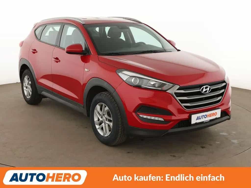 Hyundai TUCSON 1.6 Classic blue 2WD *NAVI*CAM*SHZ*ALU* 09/2017-photo-7