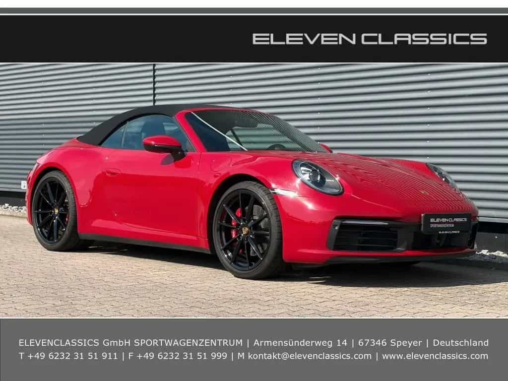 Porsche 992 Carrera 4S Cabriolet *Approved Garantie* 01/2020-photo-7