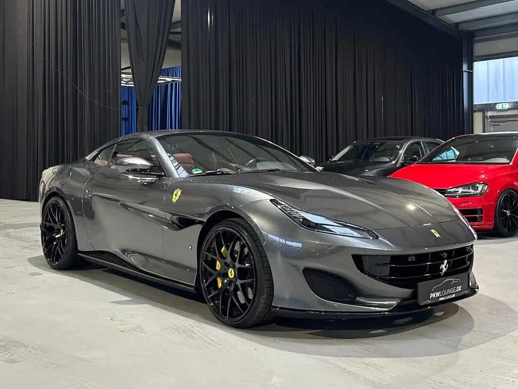 Ferrari Portofino GRIGIO SILVERST. BORDEAUX TOP gepflegt 10/2020-photo-1