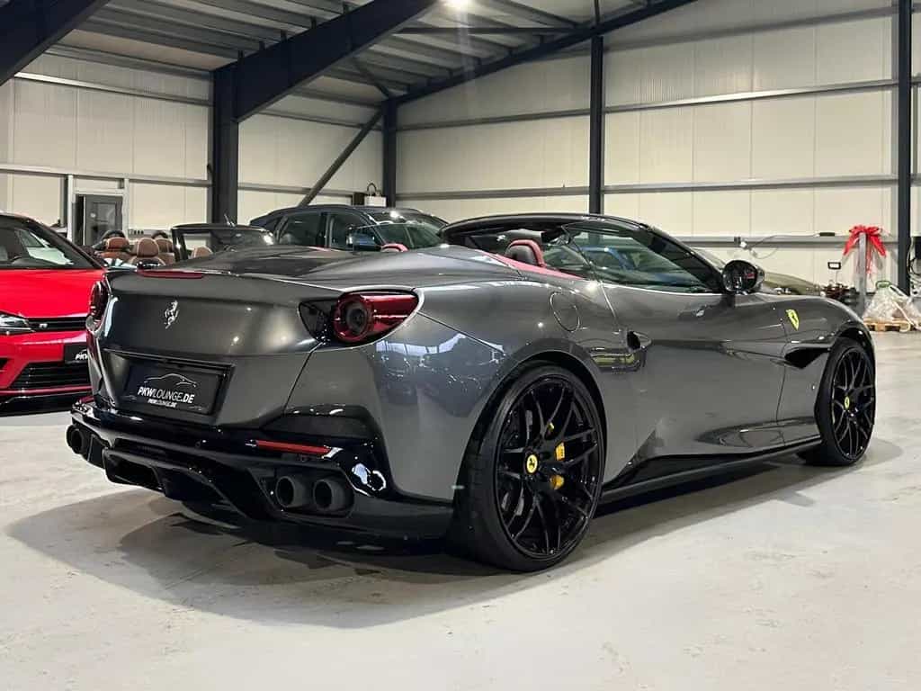 Ferrari Portofino GRIGIO SILVERST. BORDEAUX TOP gepflegt 10/2020-photo-11