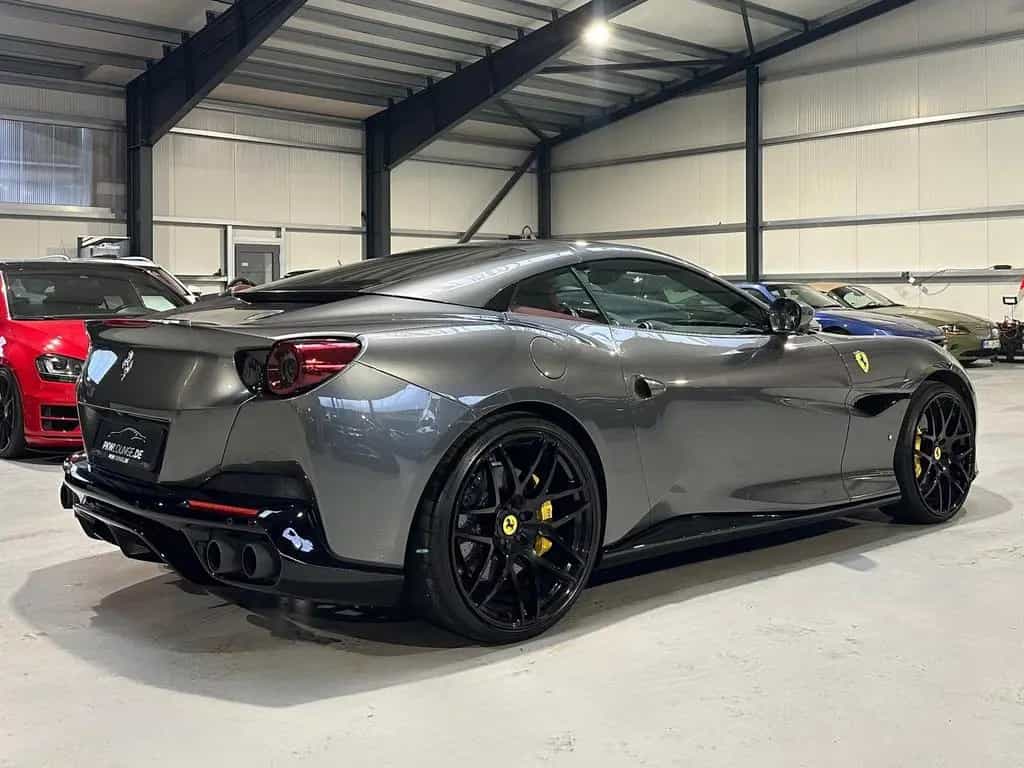 Ferrari Portofino GRIGIO SILVERST. BORDEAUX TOP gepflegt 10/2020-photo-12