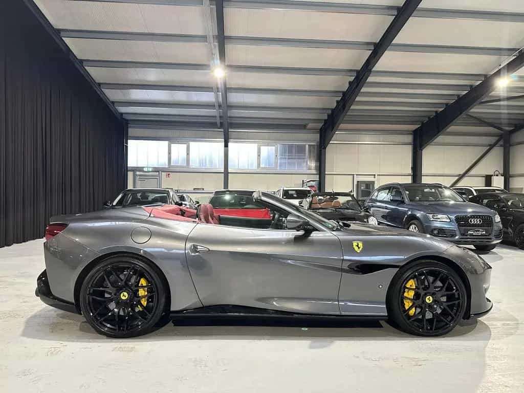Ferrari Portofino GRIGIO SILVERST. BORDEAUX TOP gepflegt 10/2020-photo-13