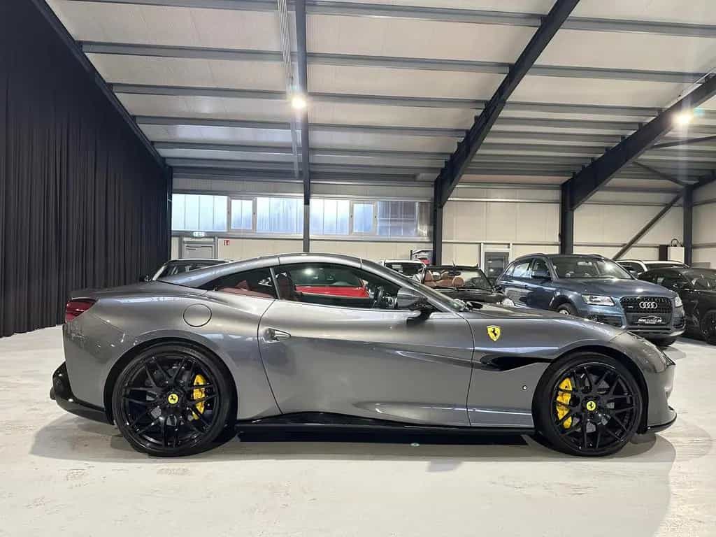 Ferrari Portofino GRIGIO SILVERST. BORDEAUX TOP gepflegt 10/2020-photo-14