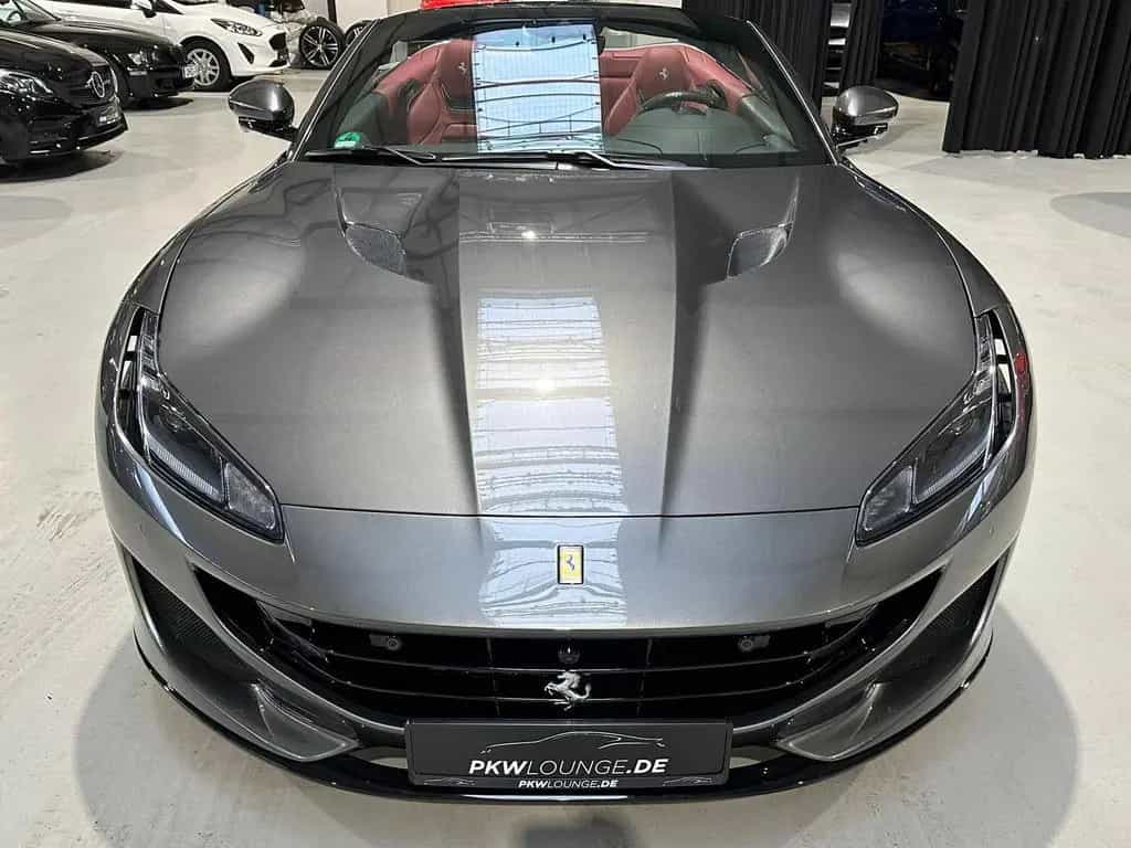 Ferrari Portofino GRIGIO SILVERST. BORDEAUX TOP gepflegt 10/2020-photo-2