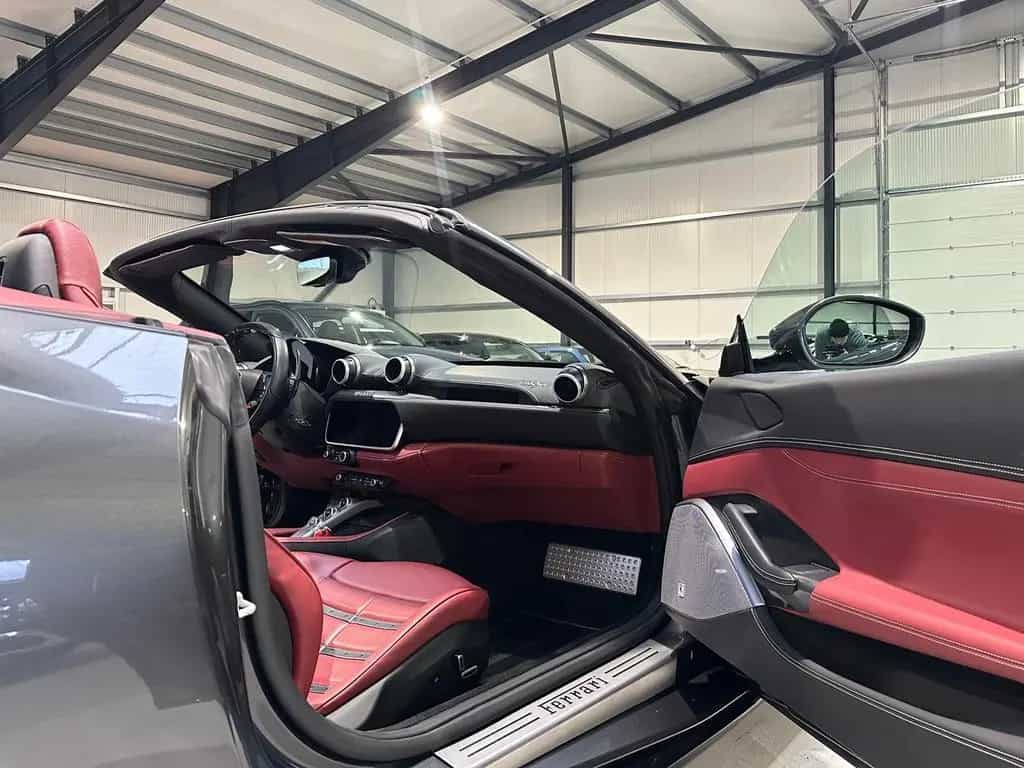 Ferrari Portofino GRIGIO SILVERST. BORDEAUX TOP gepflegt 10/2020-photo-31