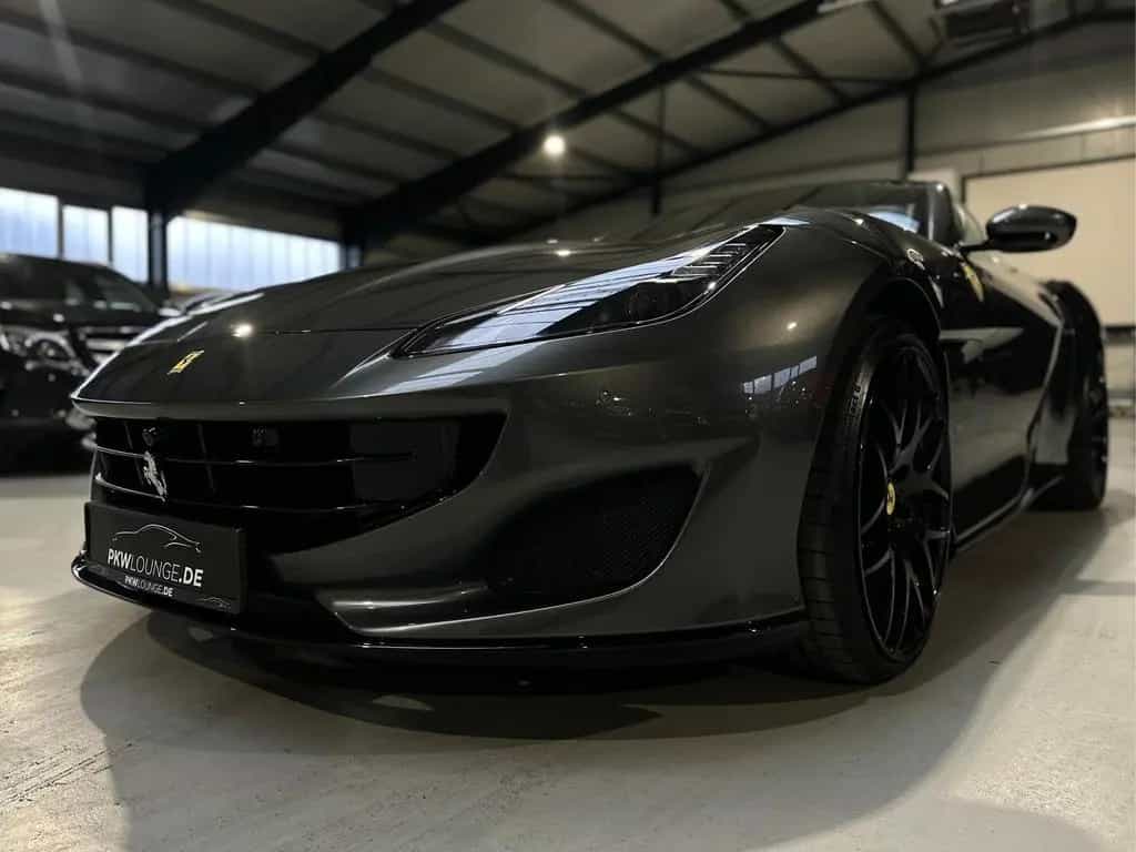 Ferrari Portofino GRIGIO SILVERST. BORDEAUX TOP gepflegt 10/2020-photo-41