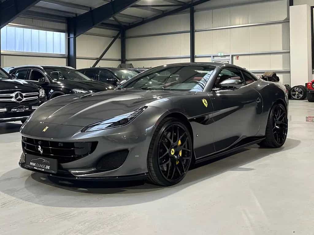 Ferrari Portofino GRIGIO SILVERST. BORDEAUX TOP gepflegt 10/2020-photo-5