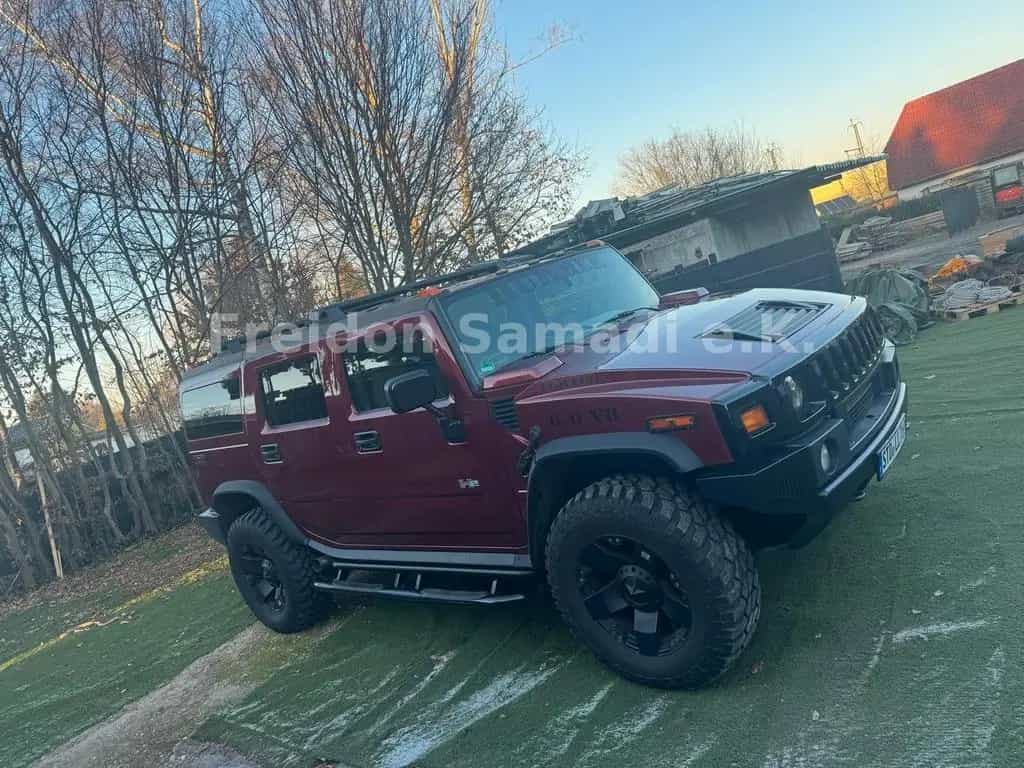Hummer H2 6.0L V8 LPG LEDER NEU TÜV 07/2003-photo-0