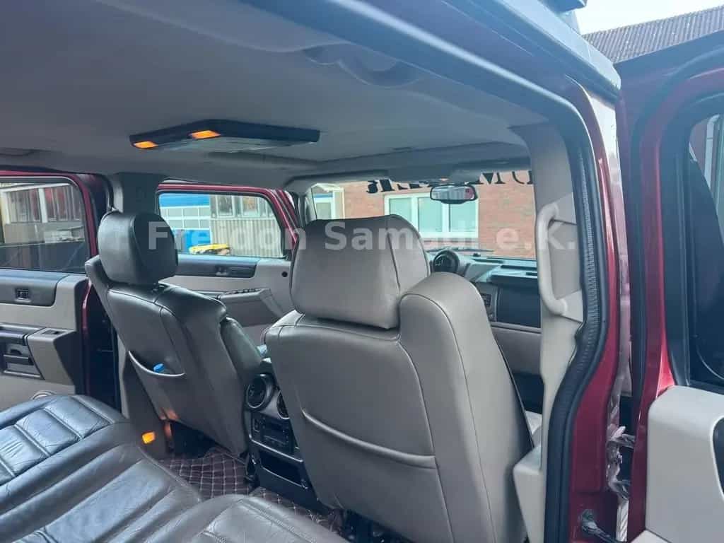 Hummer H2 6.0L V8 LPG LEDER NEU TÜV 07/2003-photo-11