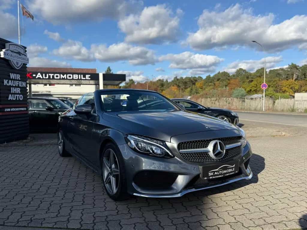 Mercedes-Benz C-Class Cabrio AMG/designo-SPUR-KEYLESS-ACC-MEMORY 11/2017-photo-1