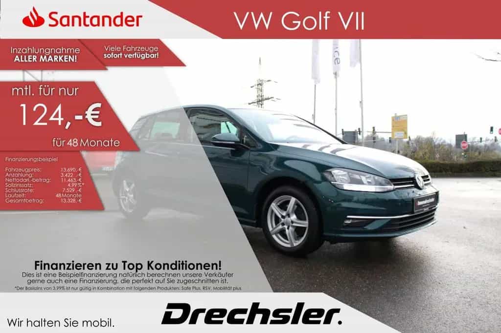 Volkswagen Golf VII 1.5 TSI ACT BMT Comfortline+NAVI+SITZHE 07/2017-photo-3