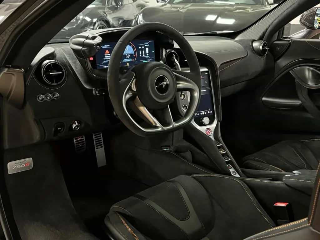McLaren 750S COUPE MY25 CARBON EXT&INT B&W LIFT FULLOPT! 07/2024-photo-26