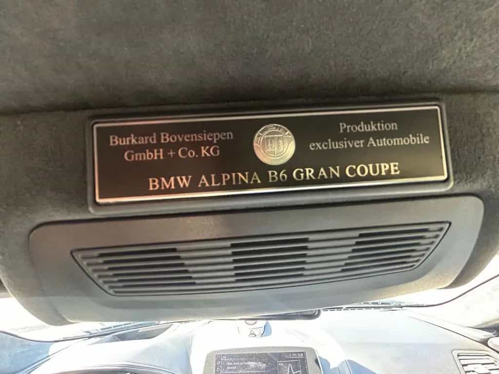 ALPINA B6 BMW ALPINA  Bi-Turbo xDrive Gran Coupé 07/2017-photo-12