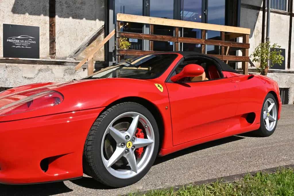 Ferrari 360 Spider F1/Daytona/Xenon/E.Sitz/Top!Garantie 03/2001-photo-1