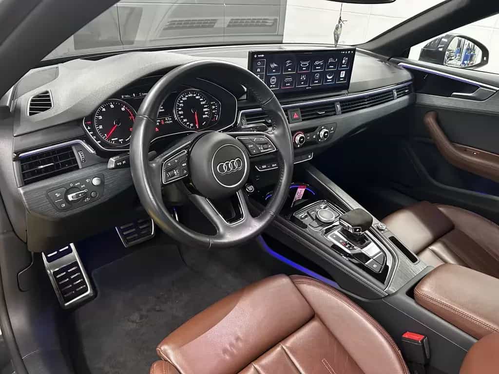 Audi A5 Coupé+S-tronic+Xenon+Ambien+Mwst+Leder+Temp+ 10/2018-photo-7