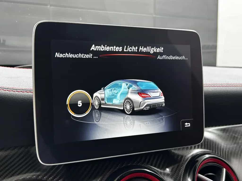 Mercedes-Benz CLA-Class 45 AMG Shooting Brake 4Matic+Pano+H&K+Memory 02/2019-photo-41