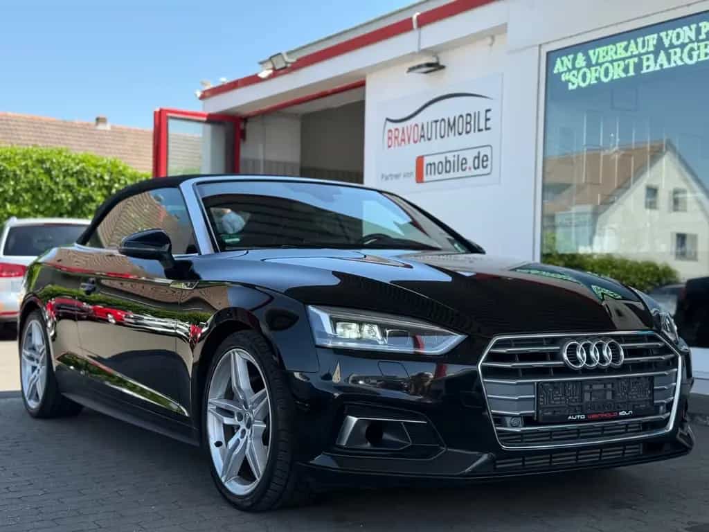 Audi A5 Cabriolet S-Line Aut. NAVI/LEDER/SHZ/KAMERA 09/2017-photo-1