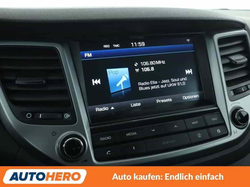 Hyundai TUCSON 1.6 TGDI Style 2WD Aut.*NAV*TEMP*CAM*AHK* 11/2017-photo-20