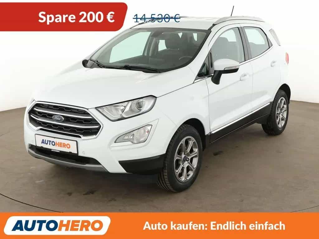 Ford EcoSport 1.0 EcoBoost Titanium Aut.*NAV*TEMP*CAM 04/2018-photo-0